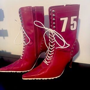 Steve Madden Sz 8 Leather Boots